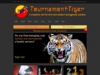 TournamentTiger™ - Premier martial arts tournament management software