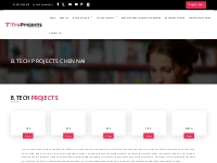 Btech Projects in Chennai | Live Projects for BTech Engineering Studen