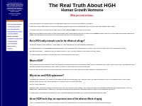Truth About HGH - HGH Reviews and Information