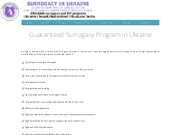 Guaranteed Surrogacy Program in Ukraine | Ukraine Surrogacy Centre