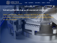 United Pharmatek | leading supplier of Pharmaceutical|Packaging Equipm