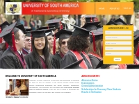           University of South America | USA | PG | UG spheres in | cou