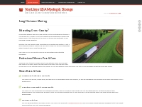 Long Distance Moving - Van Lines USA Moving   Storage