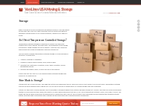 Storage - Van Lines USA Moving   Storage