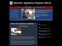 Appliance Repairs on Wirral, local engineer:Paul