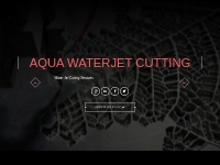 CNC Water jet cutting services coimbatore - Aqua waterjet cutting indu