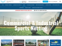 Custom Netting - Commercial   Industrial Sports Netting  | West Coast 