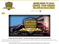 Towing West Palm Beach Tow Truck, Best Service Company