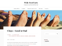 Wide Foot Facts