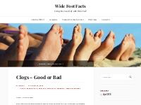 admin | Wide Foot Facts