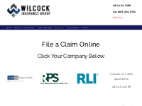 File A Claim - Wilcock Insurance