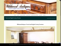 Antique Vintage French and English County Furniture in UK