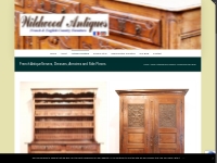 French Antique Servers, Dressers, Armoires and Side Pieces