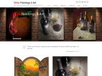 Wine Paintings and Art