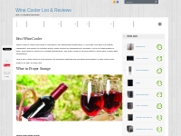   		Best Wine Cooler- Wine Cooler List and ReviewsWine Cooler List   R