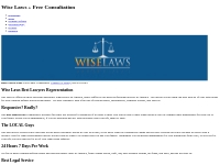 Wise Laws + Free Lawyer Consultation