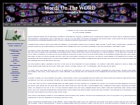 Words On The Word by Nancy Hamilton offers Monthly Christian Articles 