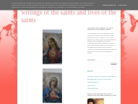 writings of the saints and lives of the saints
