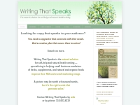Writing That Speaks | The natural solution for self-help|natural healt