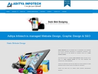 Static Website Design, Static Website, Website Design in Ankleshwar, V