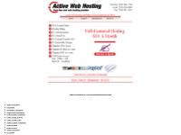 Web Hosting Services at activewebhosting.com