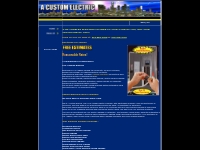 Electrician Los Angeles - A Custom Electric, Electrician Beverly Hills