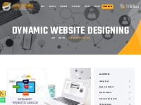 Dynamic Website Design Company in North Delhi, India (Call: 8587893403