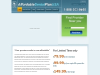 Affordable dental treatment plan | Discount Dental Treatment Plan PA