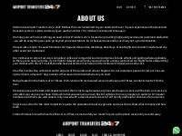 About Us - Airport Transfers 247