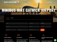 Minibus Hire Gatwick airport - Airport Transfers 247