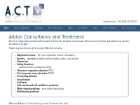 Albion Consultancy and Treatment Ltd | psychology services Northampton
