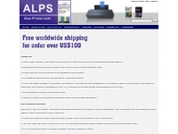 Printing Tips - ALL ALPS Printers Sale-ALPS Inks Sale