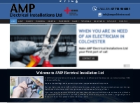 Electrician Colchester | AMP Electrical Installations Ltd