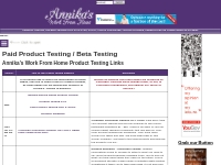 Annika s - Paying Product Testing Page 1 - Beta Testing