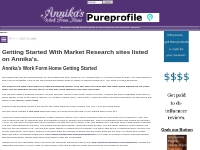 Annika s Work From Home - Getting Started