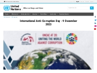 International Anti-Corruption Day - 9 December