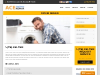 Dryer Repair Service in Brooklyn by Ace Appliance
