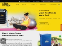 Leading Plastic Water Tanks Manufacturers in India - Aquatech Tanks