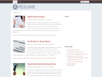 A Resume | Free Resume Templates and Writing Services