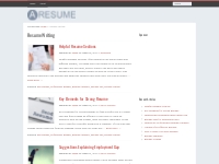 Resume Writing Archives - A Resume
