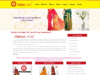   	cotton sarees manufacturer india