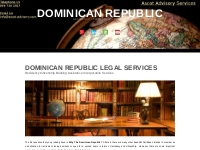 Dominican Republic Legal Services