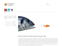 FATCA, Debt And The New Economic War Of The Worlds