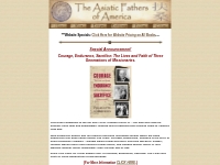 The Asiatic Fathers of America - www.AsiaticFathers.com