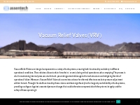 Tank Vacuum Relief Valves | Assentech