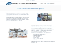 Intrusion Alarm and Automation System - Audio Plus Electronics