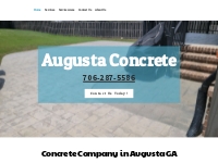 Augusta GA Concrete Contractor | 706-287-5586 | Concrete Services
