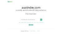 austindev.com is coming soon
