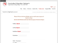 Family Visa Eligibility Assessment | Australian Migration Network