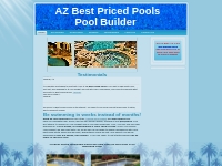 Arizona Wholesale Swimming Pool Builder | Maricopa Discount Pool Build